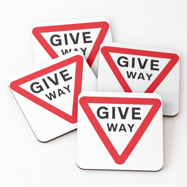 Item preview, UK Give Way Road Sign designed and sold by MintGubbins.