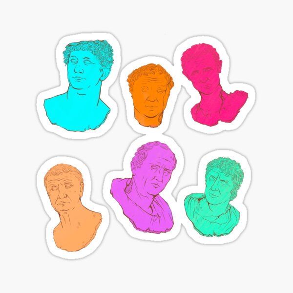 Item preview, Fall of the Roman Republic (but stickers !) designed and sold by ClassicsForPlebs.