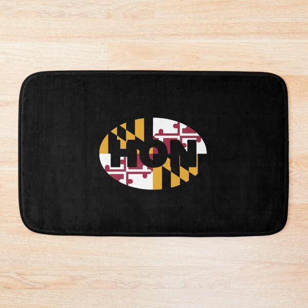 Item preview, Baltimore Hon Maryland State Flag Oval Goin Down the Ocean City Campy designed and sold by Draculaura2009.