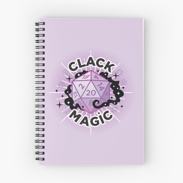 Item preview, Clack Magic designed and sold by MagicCatSmudge.