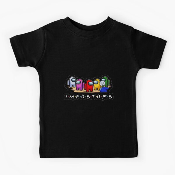 Entre nosotros impostores Camiseta para niños