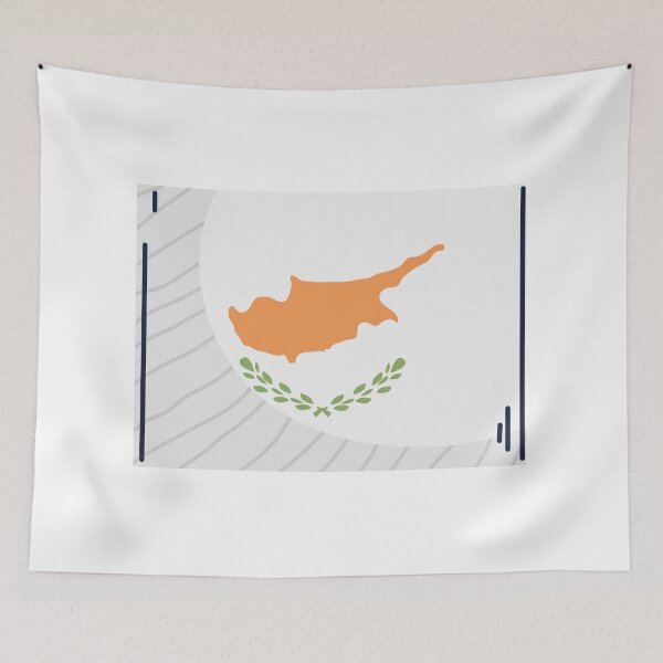 Item preview, Cyprus Flag Country Isolated Icon designed and sold by MIDDLX.