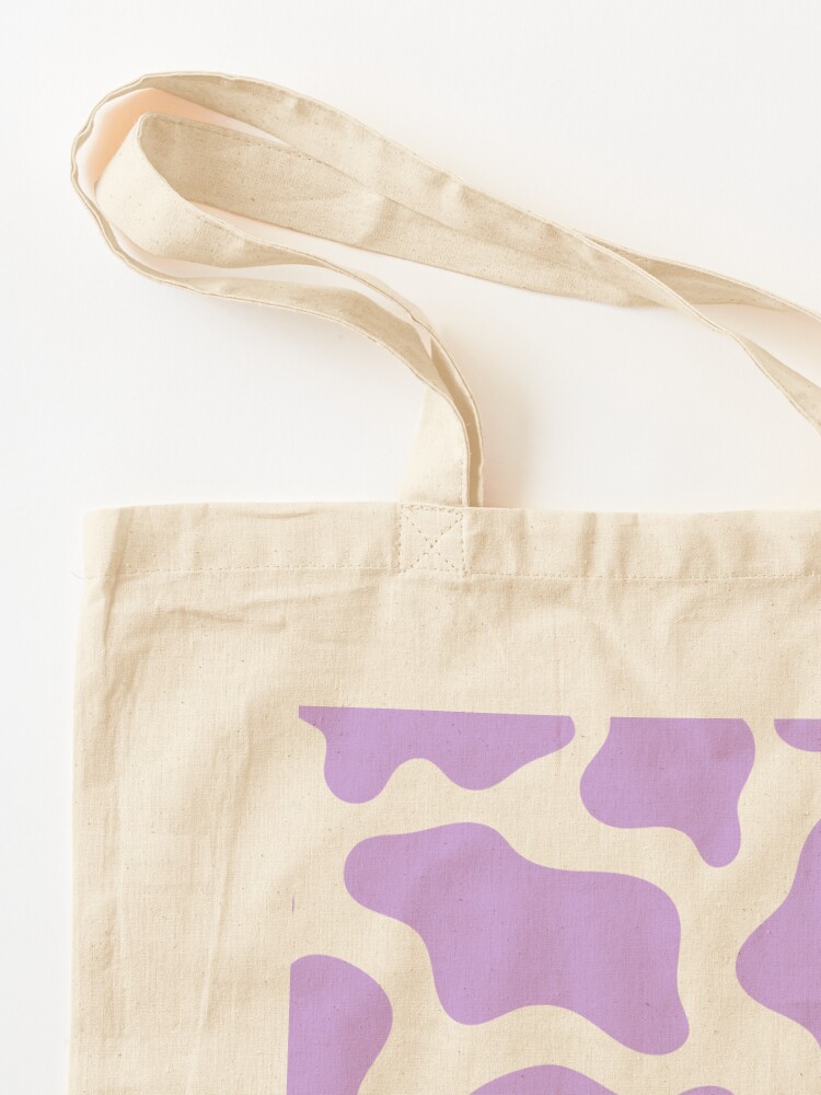 pastel purple cow print kawaii  Tote Bag for Sale by gossiprag