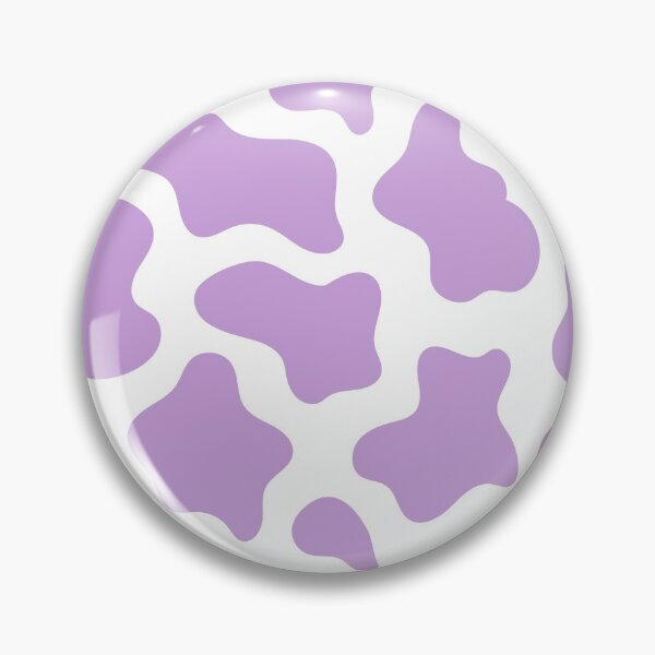 Item preview, pastel purple cow print kawaii  designed and sold by Gossip Rag.