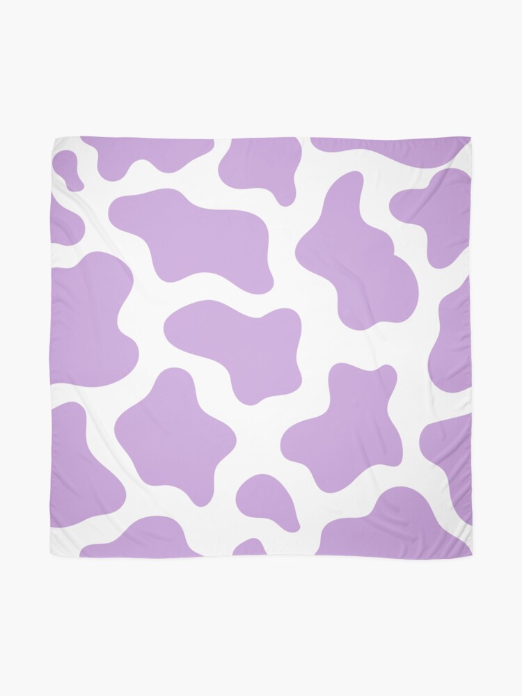 pastel purple cow print kawaii  Art Print for Sale by gossiprag