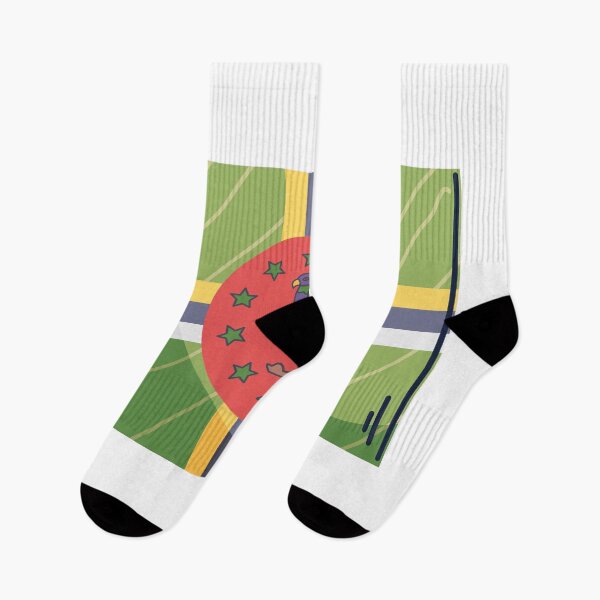 Item preview, Dominica Flag Country Isolated Icon designed and sold by MIDDLX.