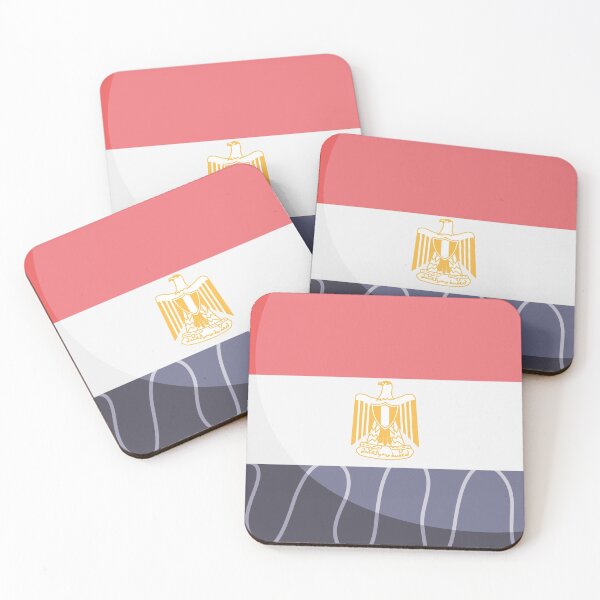 Item preview, Egypt Flag Country Isolated Icon designed and sold by MIDDLX.