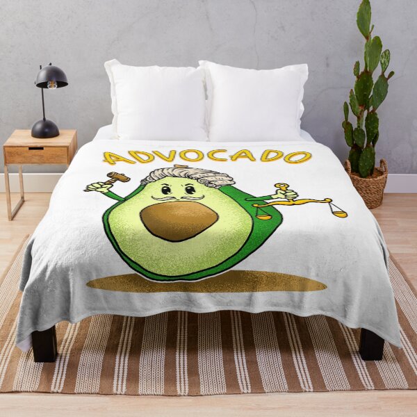 Item preview, Advocado lawyer vegan vegetarian law funny designed and sold by redshirtz.