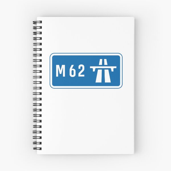 Item preview, UK M62 Motorway Road Sign designed and sold by MintGubbins.