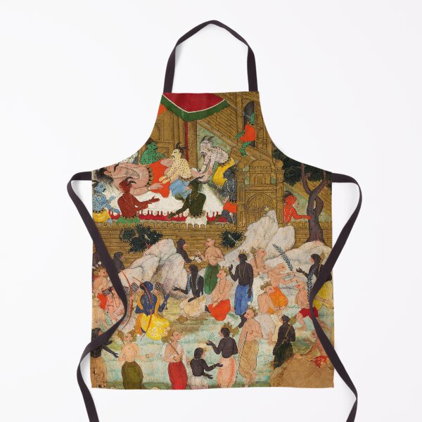 Item preview, The Awakening of Kumbhakarna in the Golden City of Lanka designed and sold by allhistory.
