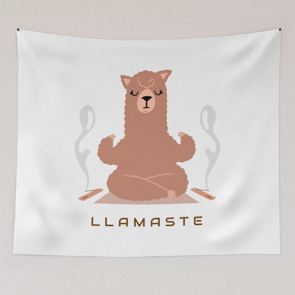 Item preview, Llamaste T-Shirt | Funny Yoga T- Shirt designed and sold by Uday24.
