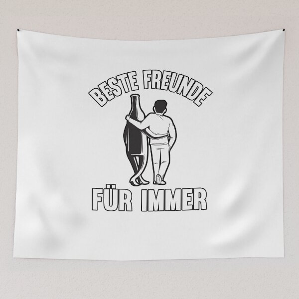 Item preview, Best Friends Forever - Beer Bottle Beer Drinker designed and sold by redshirtz.