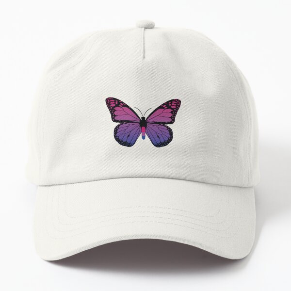 Bisexual Pride Butterfly Dad Hat