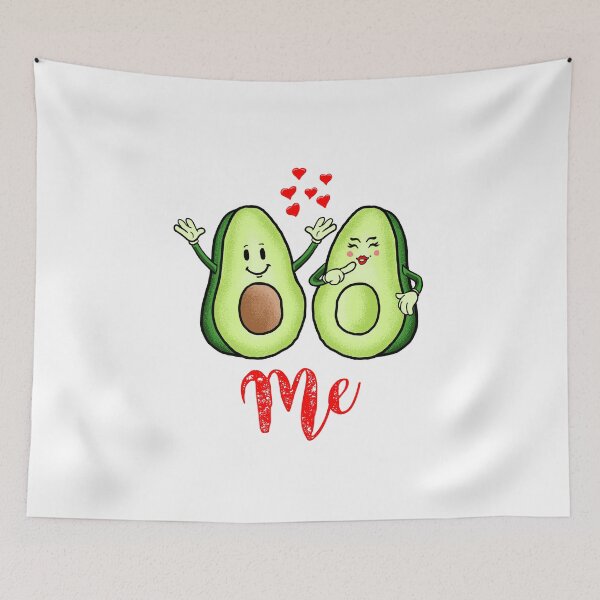 Item preview, You Complete Me Avocado Friends Love designed and sold by redshirtz.