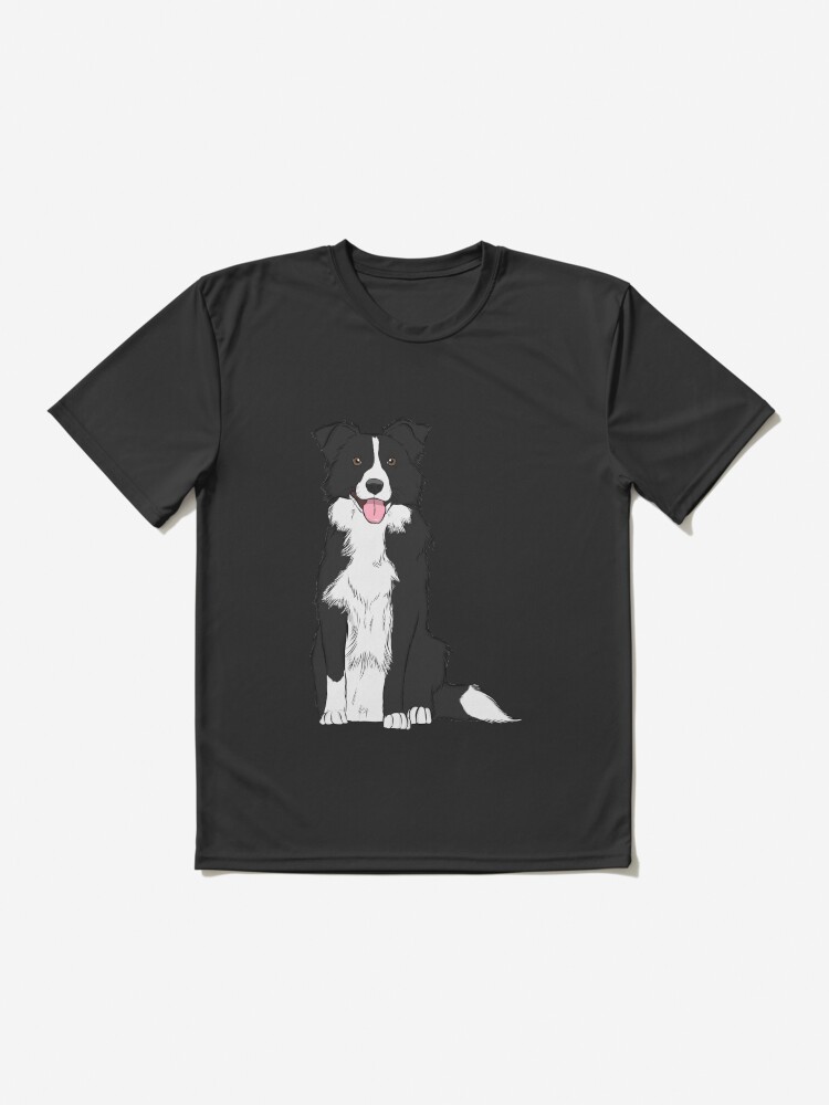 Imagen 2 de 7, Camiseta deportiva con la obra Border Collie, diseñada y vendida por rmcbuckeye.