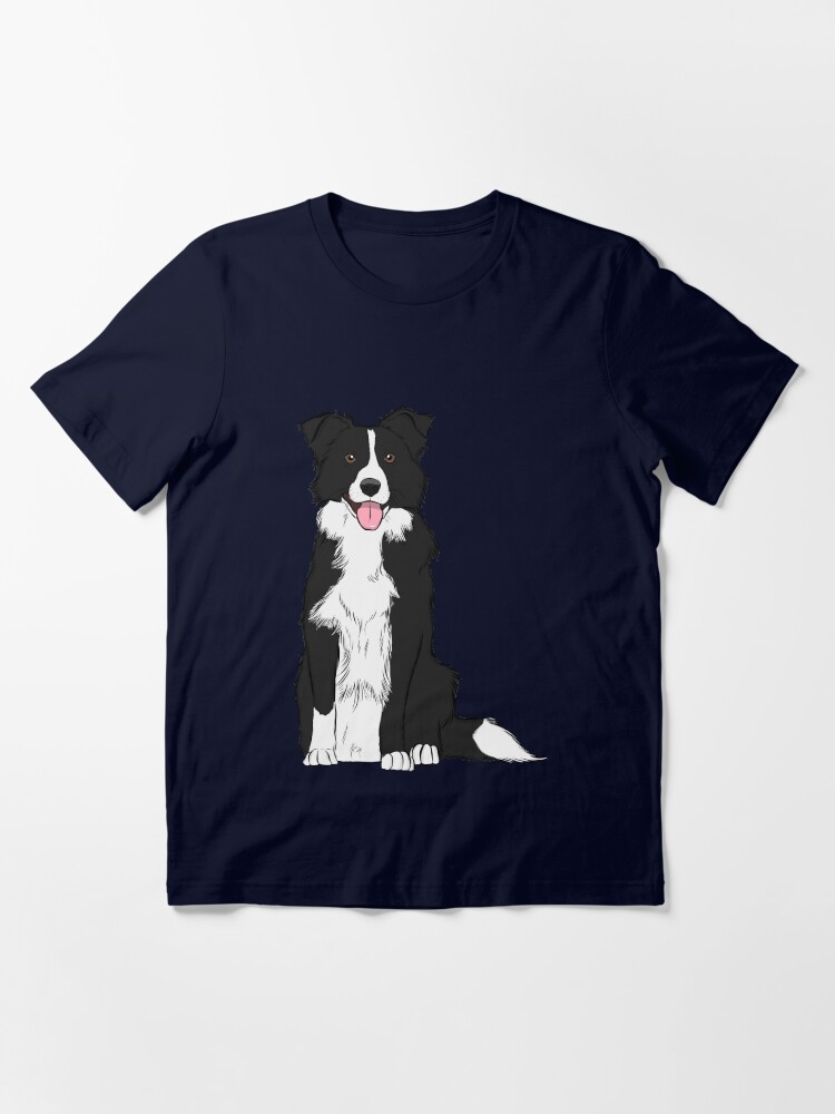 Imagen 3 de 7, Camiseta esencial con la obra Border Collie, diseñada y vendida por rmcbuckeye.