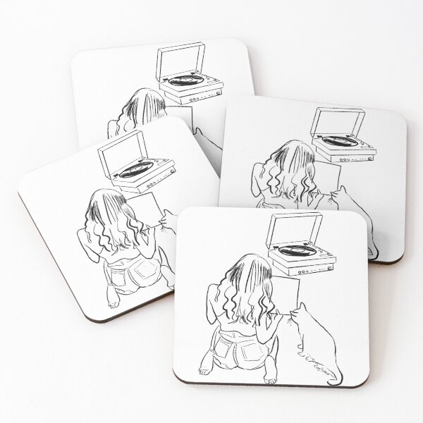 Item preview, Feline Friend Record Art designed and sold by Ryan Biddle.