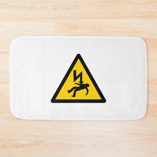 Item preview, UK Danger of Death Warning Sign designed and sold by MintGubbins.
