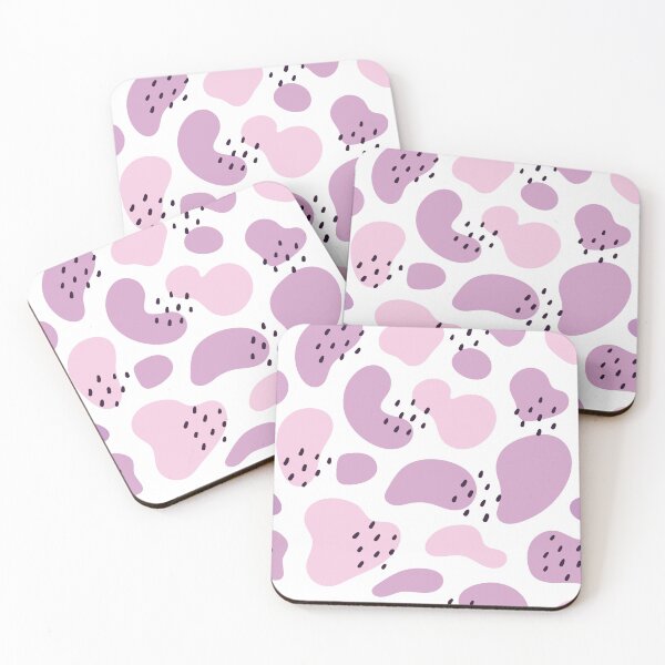 Item preview, Purple And Pink Abstract Shapes designed and sold by Nikamii.