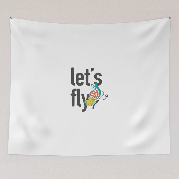 Item preview, Let’s Fly - Butterfly graphic  designed and sold by ns-dot-design.