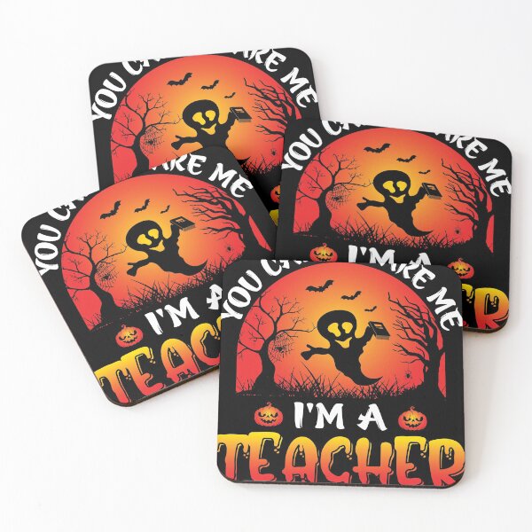 Item preview, You can't scare me I'm a teacher shirt halloween teacher designed and sold by charaf19.