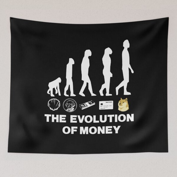 Item preview, The Evolution of Money designed and sold by Unicorn Karen.
