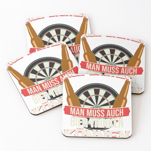 Item preview, Only darts is not enough - can drink beer saying designed and sold by redshirtz.