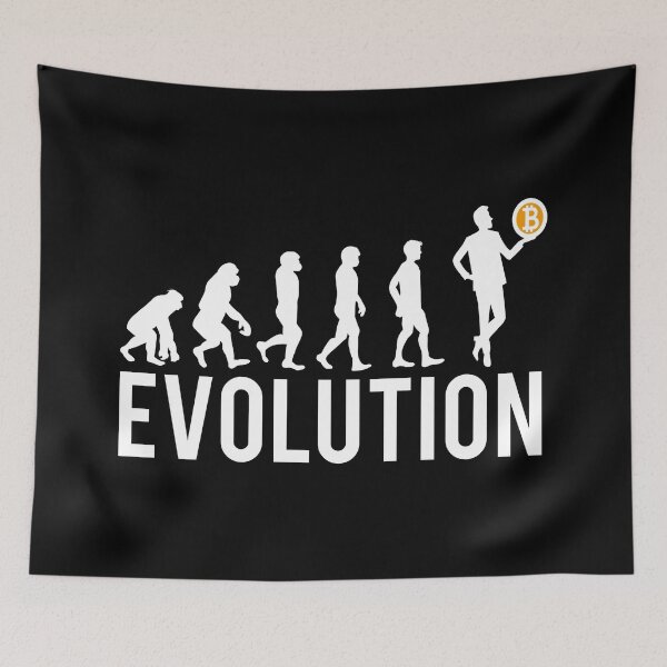 Item preview, Bitcoin Evolution Of Money Cryptocurrency designed and sold by design880.