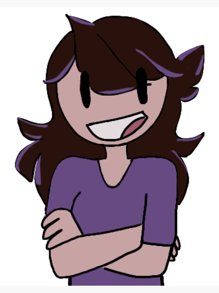 jaiden animations Art Board Print for Sale by Design_ Mart