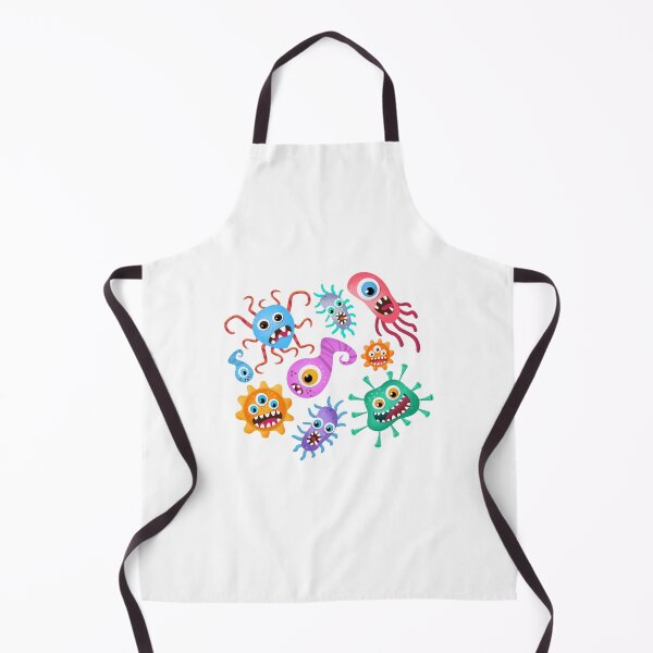Item preview, Virus Bacteria Microbe Cartoon Image designed and sold by ovenya.