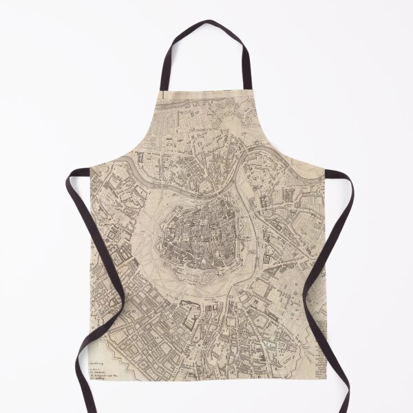 Item preview, Vienna Austria Antique Map (1844) Vintage Wein City Atlas designed and sold by BravuraMedia.