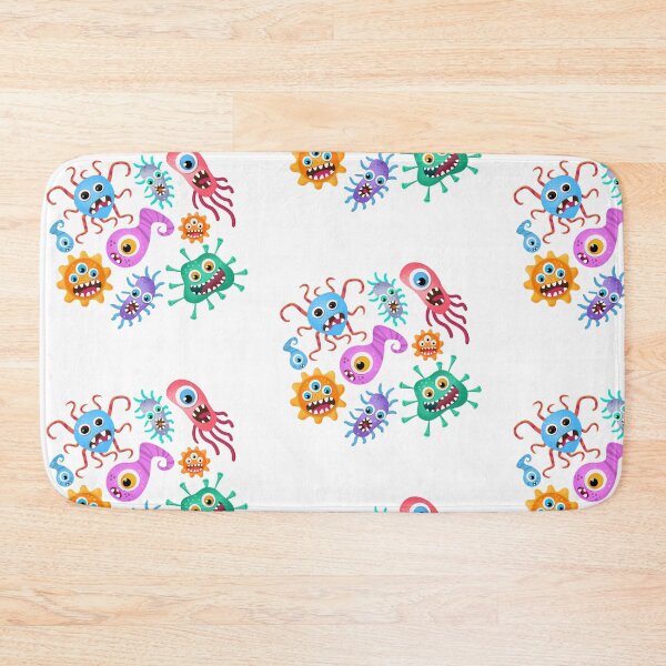 Item preview, Virus Bacteria Microbe Cartoon Image designed and sold by ovenya.