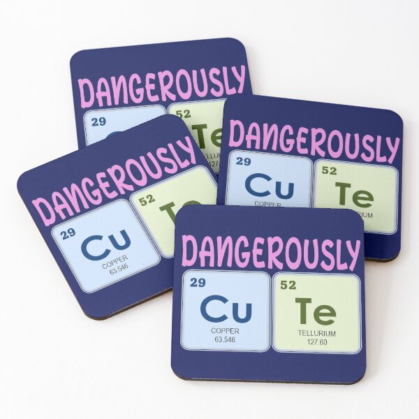 Item preview, Dangerously Cute | Periodic Table designed and sold by the-krisney-way.