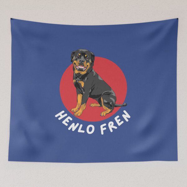 Item preview, Henlo Fren Rottweiler Doggo designed and sold by TheMinnie.