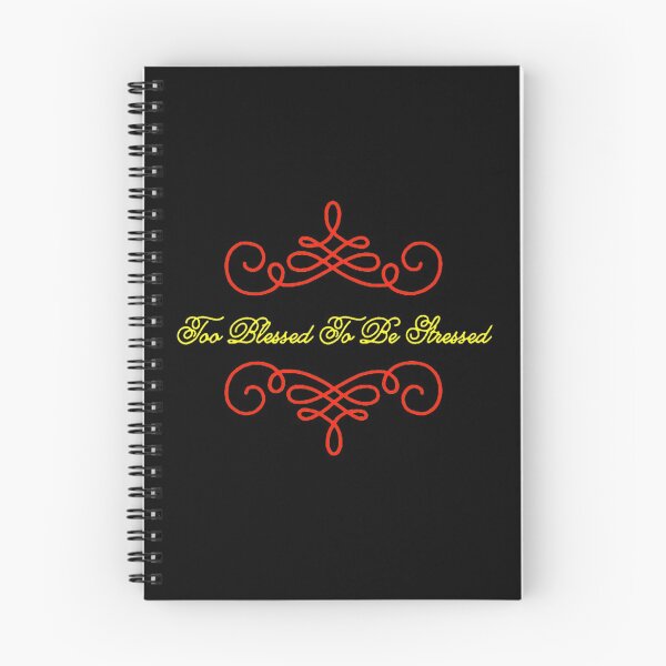 Item preview, Too blessed to be stressed designed and sold by OG24.