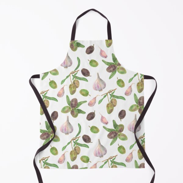 Item preview, Black and Green Olives and Garlic Spicy Duo designed and sold by paintingbetween.