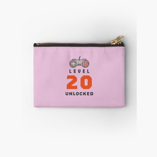 Item preview, Nivel 20 desbloqueado retro, divertido regalo de cumpleaños número 20 para jugadores de videojuegos, vintage de 20 años designed and sold by Boom-llqb.