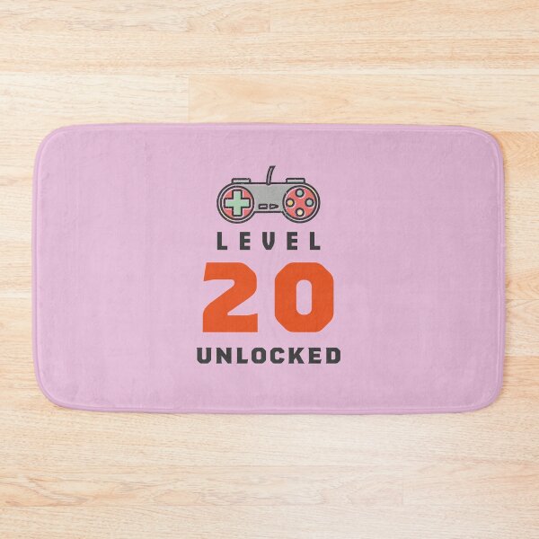 Item preview, Level 20 Unlocked Retro, Funny Video Gamer 20th Birthday Gift, 20 Years Old Vintage designed and sold by Boom-llqb.