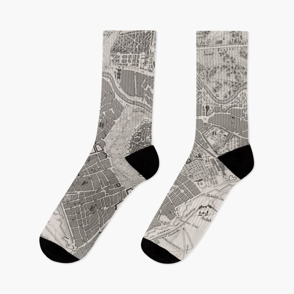 Item preview, Old Vienna Austria Map (1849) Vintage Wien City & Street Atlas designed and sold by BravuraMedia.