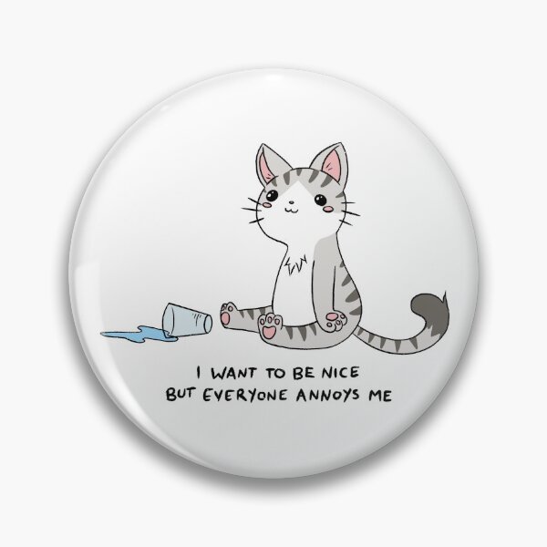 Item preview, Annoyed Kitty designed and sold by Nenijadraws.