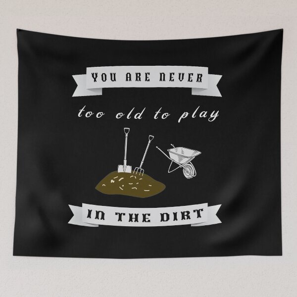 Item preview, My garden, I'm never too old to garden. designed and sold by Bodino.