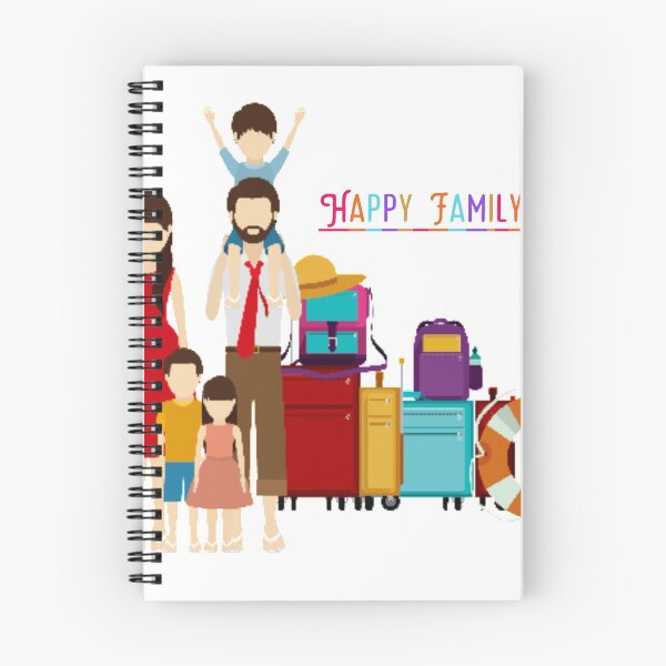 Item preview, Cartoon Design Of Happy Family designed and sold by VIVEK KUMAR RAI.