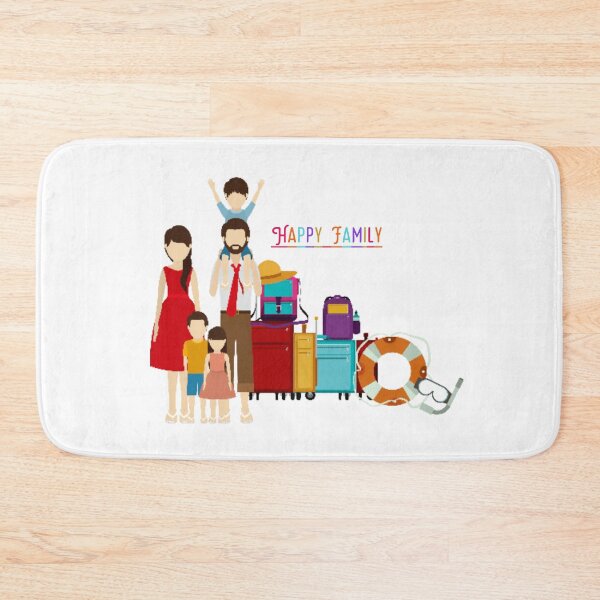Item preview, Cartoon Design Of Happy Family designed and sold by VIVEK KUMAR RAI.