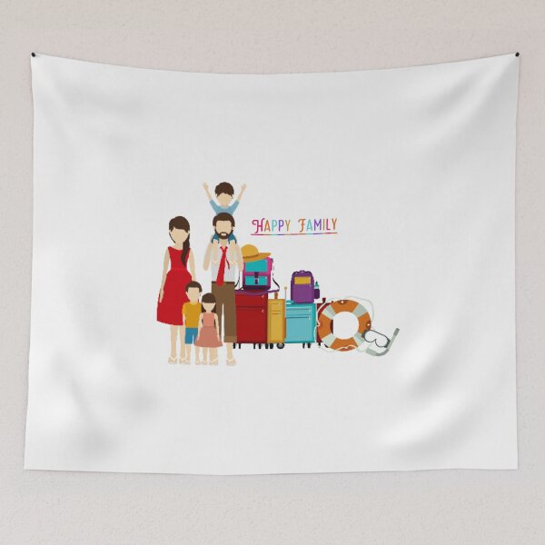 Item preview, Cartoon Design Of Happy Family designed and sold by VIVEK KUMAR RAI.