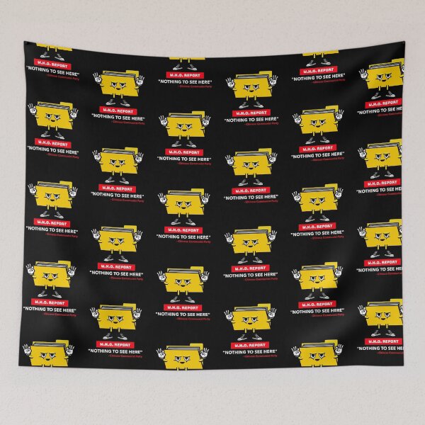 Item preview, Nothing to See Here - W.H.O. Report  designed and sold by ReRevolution.