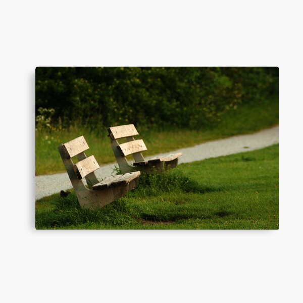 An inviting place to pauze... Canvas Print