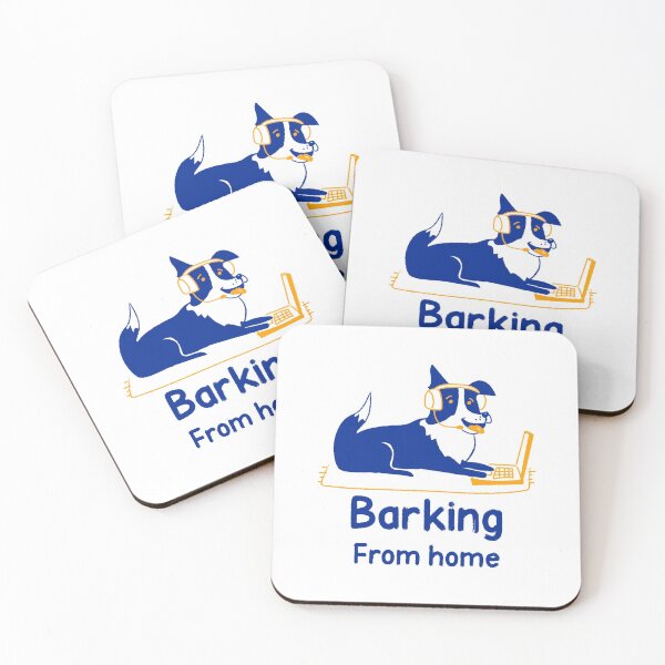 Item preview, Barking from home designed and sold by Pigeon Strawberry.