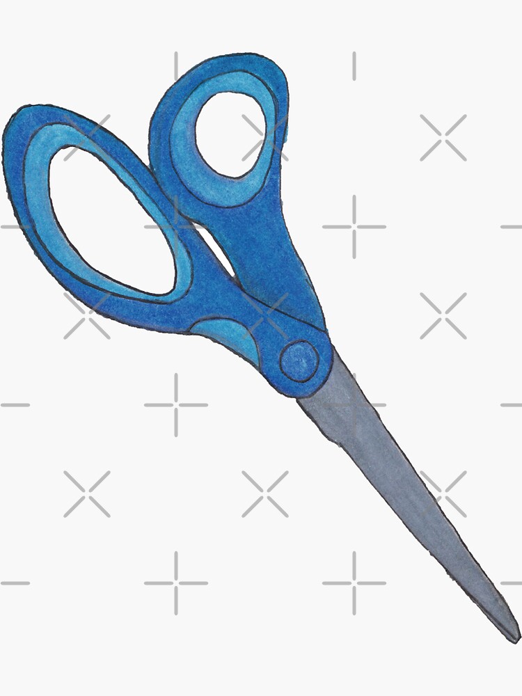 "Scissoring" Sticker by reyreypelcastre Redbubble