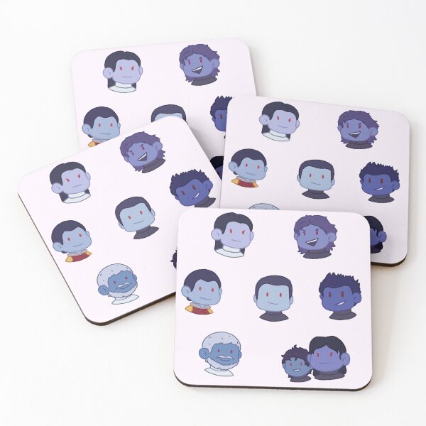 Item preview, Thrawn + Chiss Friends designed and sold by specimentality.