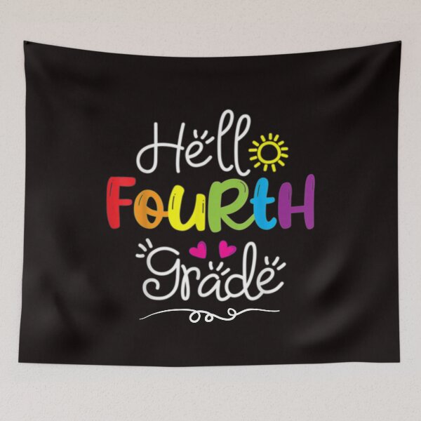 Item preview, Hello Fourth Grade designed and sold by Youssefone.